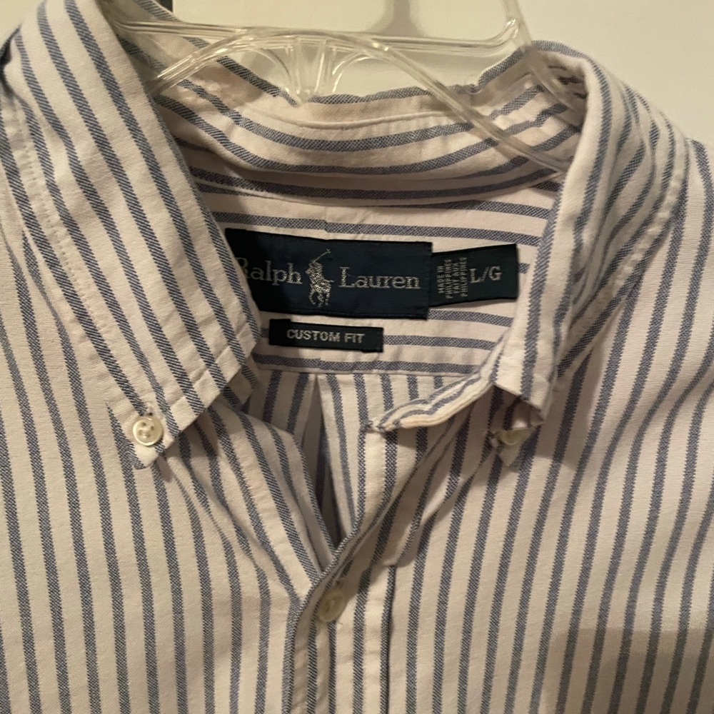 Large Polo Striped Button Down - image 2